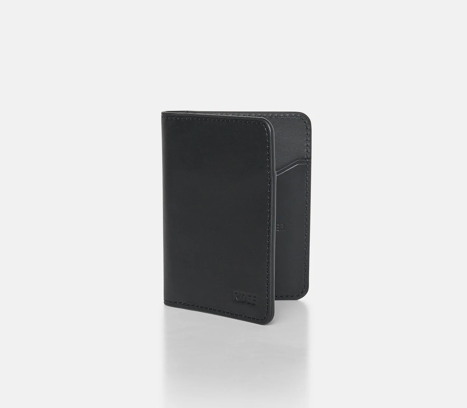 Ridge Bifold - Midnight Black Leather - Image 3