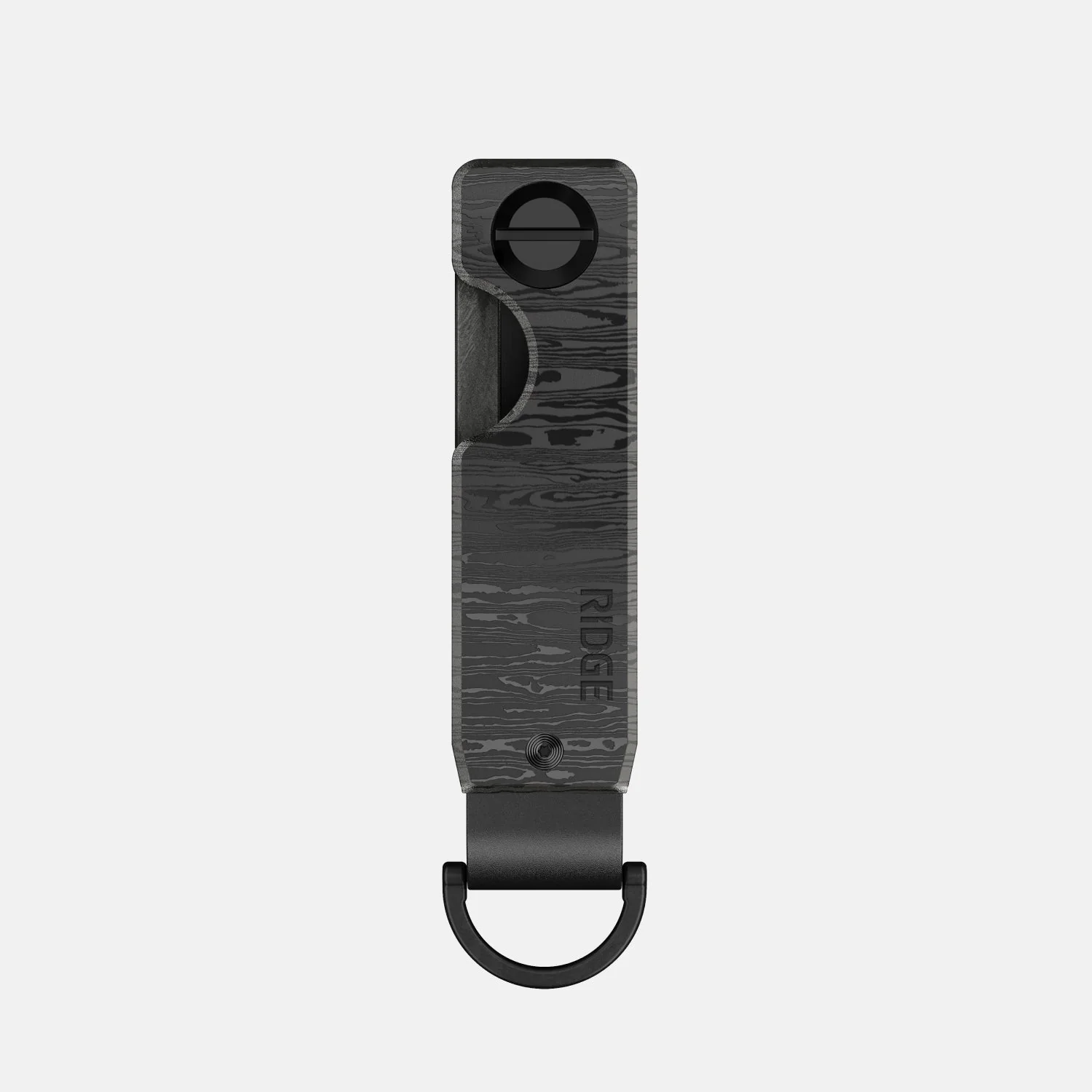 Ridge KeyCase - Black Damascus - Image 3