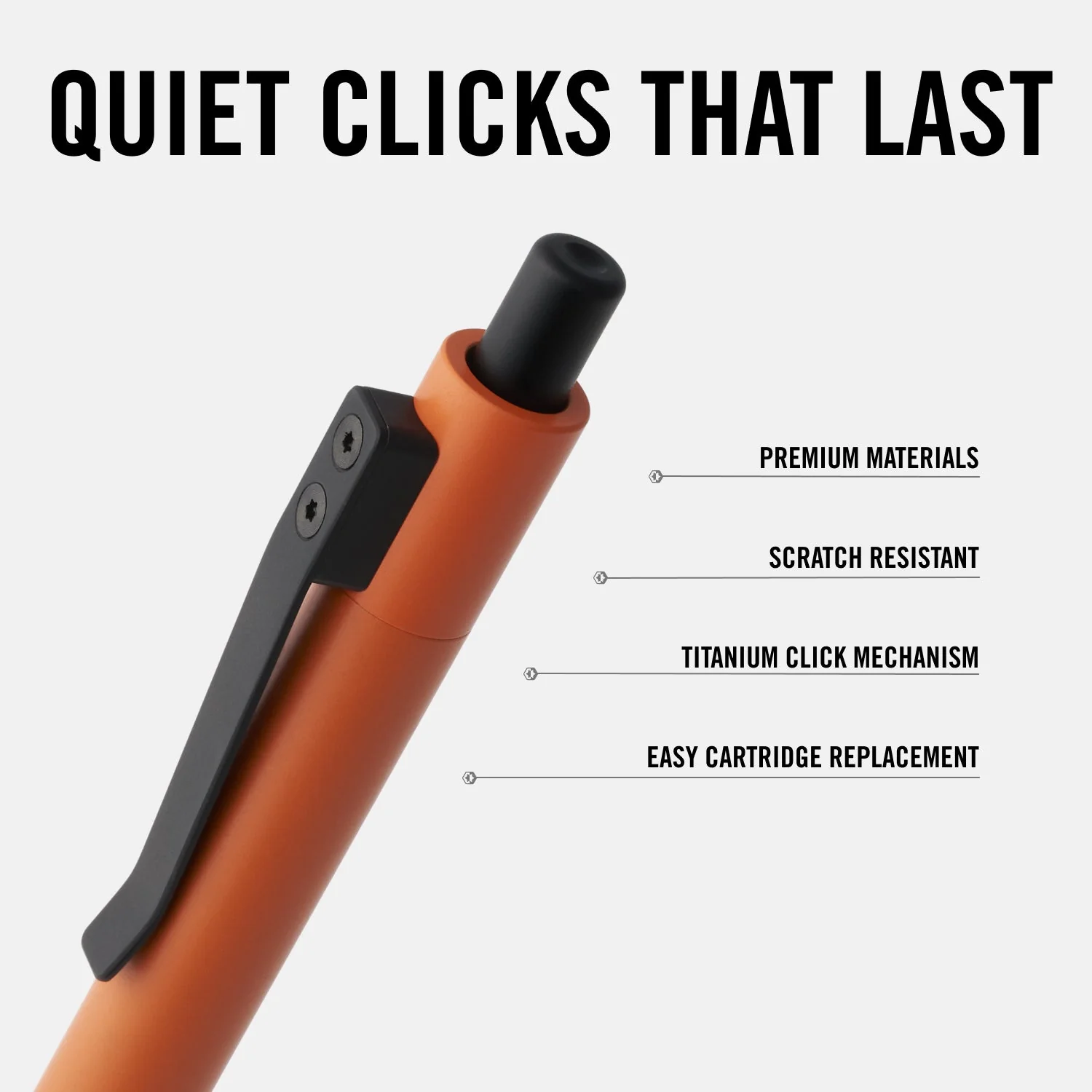 Ridge Click Pen - Lavender - Image 9