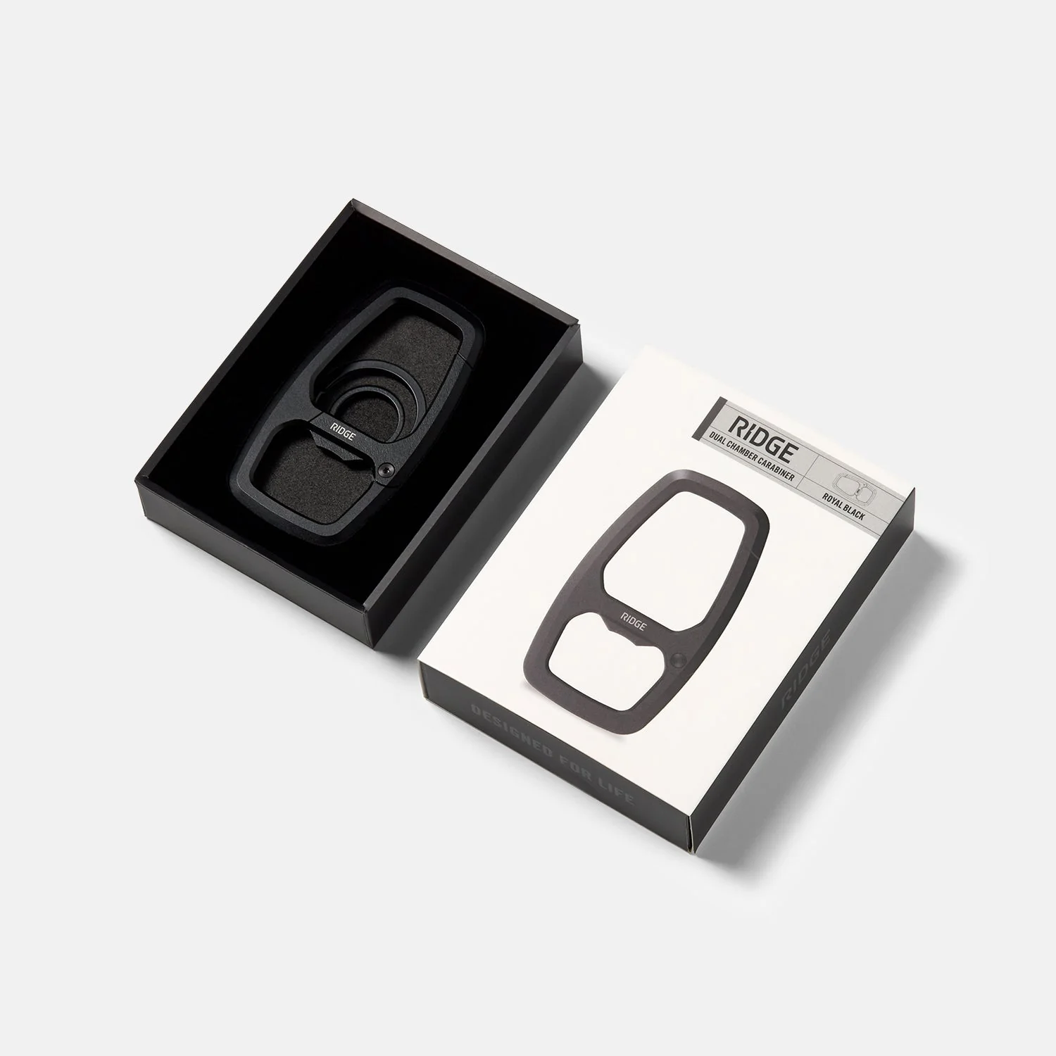 Dual Chamber Carabiner  - Royal Black - Image 10