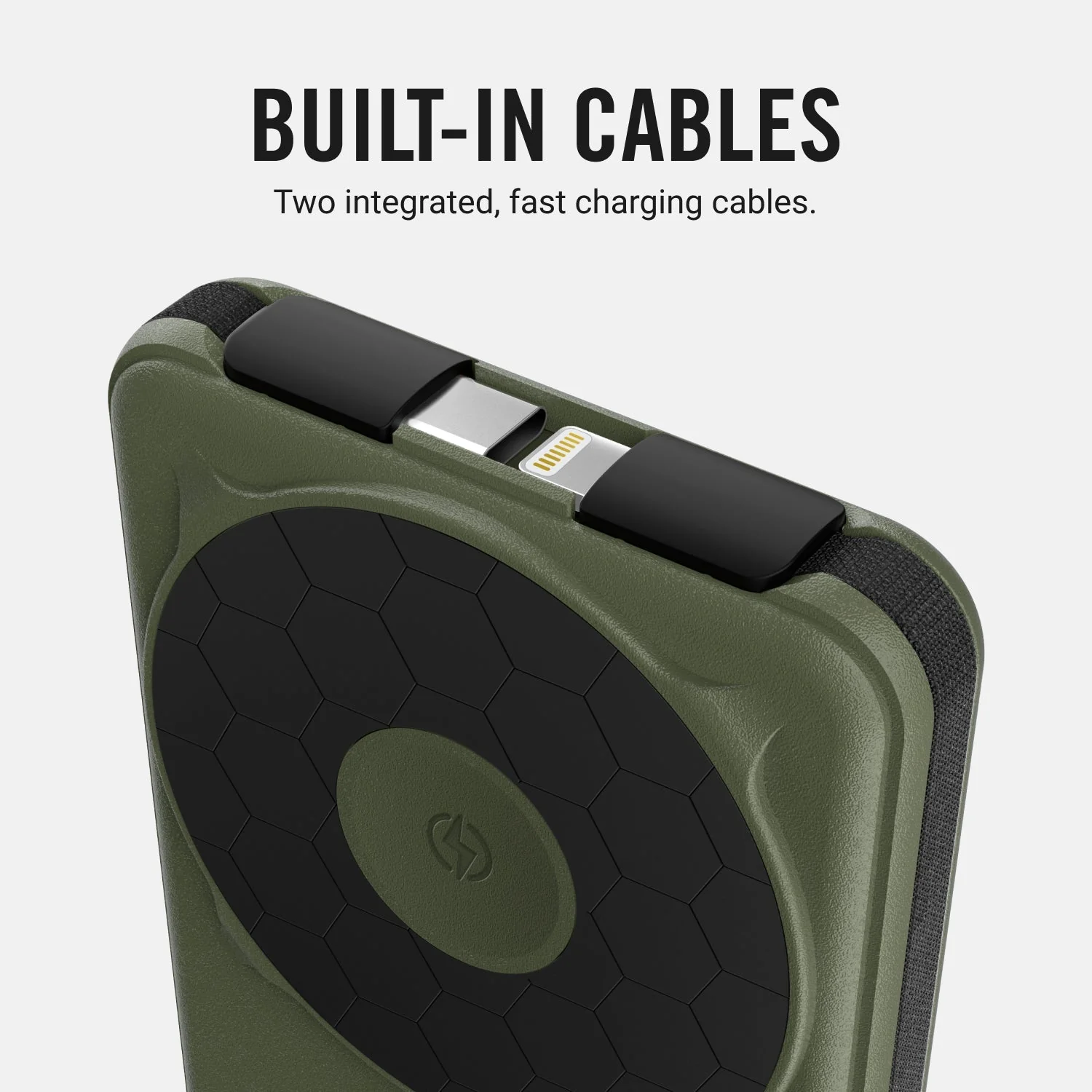 Everyday Charging Kit - iPhone 17 Pro - Matte Olive - Image 3