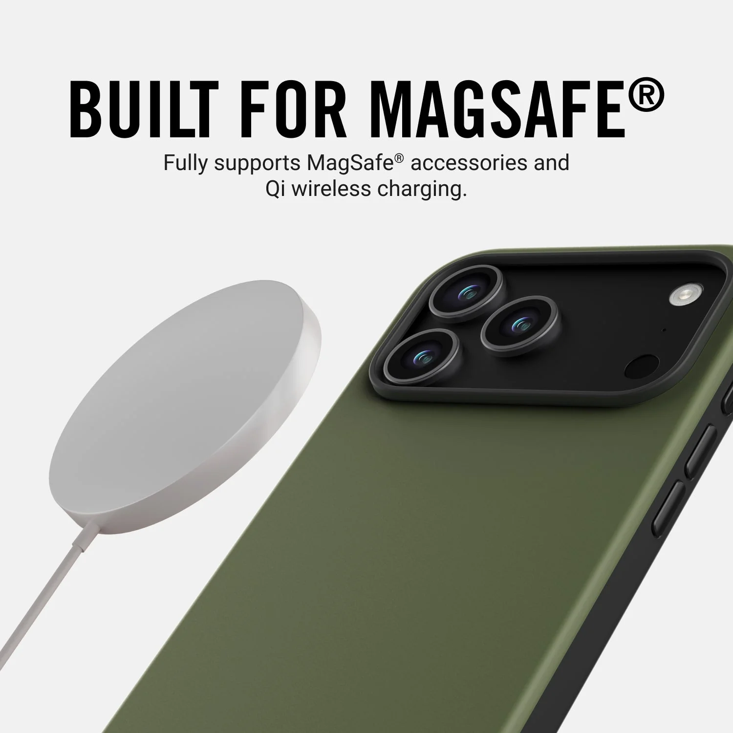 Everyday Charging Kit - iPhone 17 Pro Max - Matte Olive - Image 7