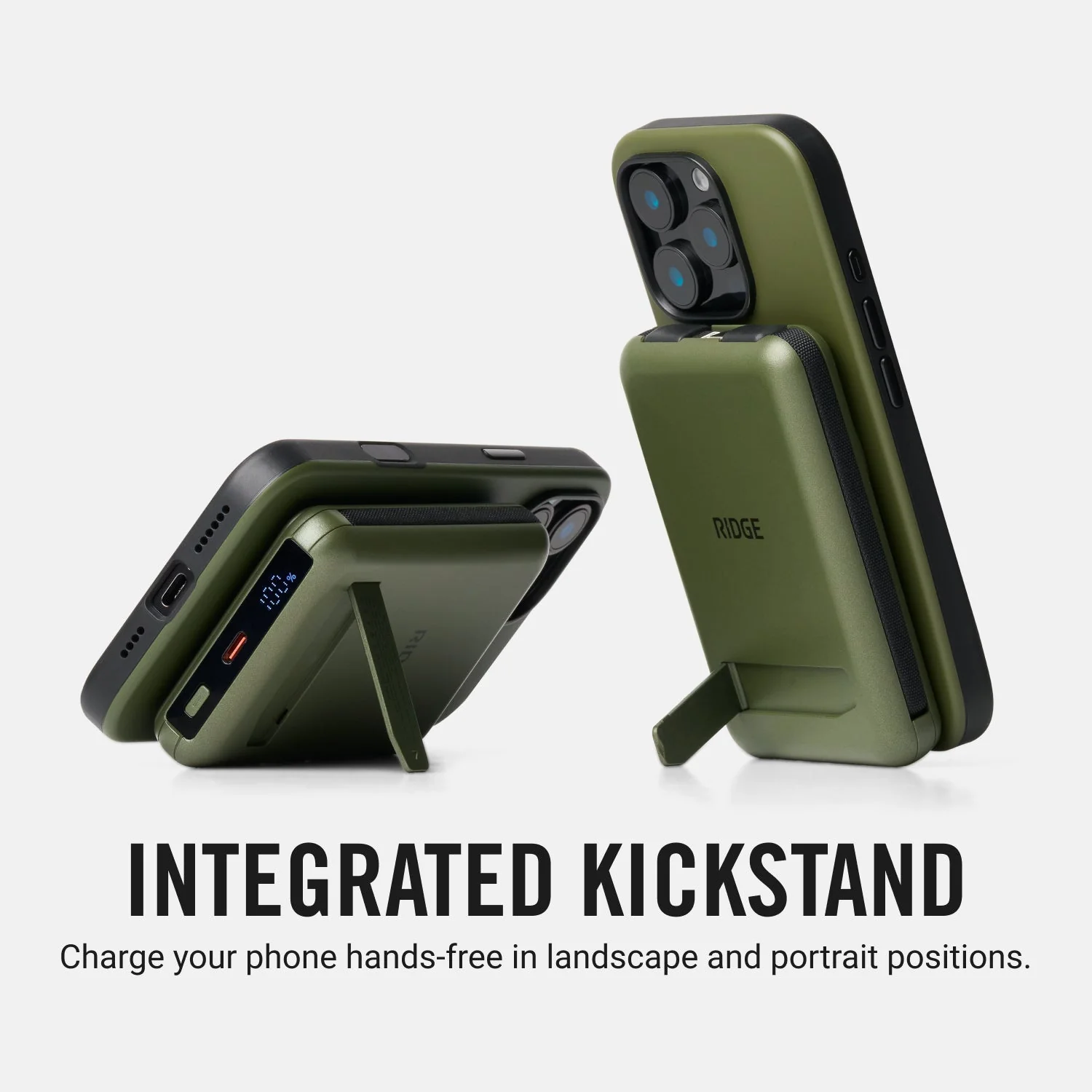 Everyday Charging Kit - iPhone Air - Matte Olive - Image 5