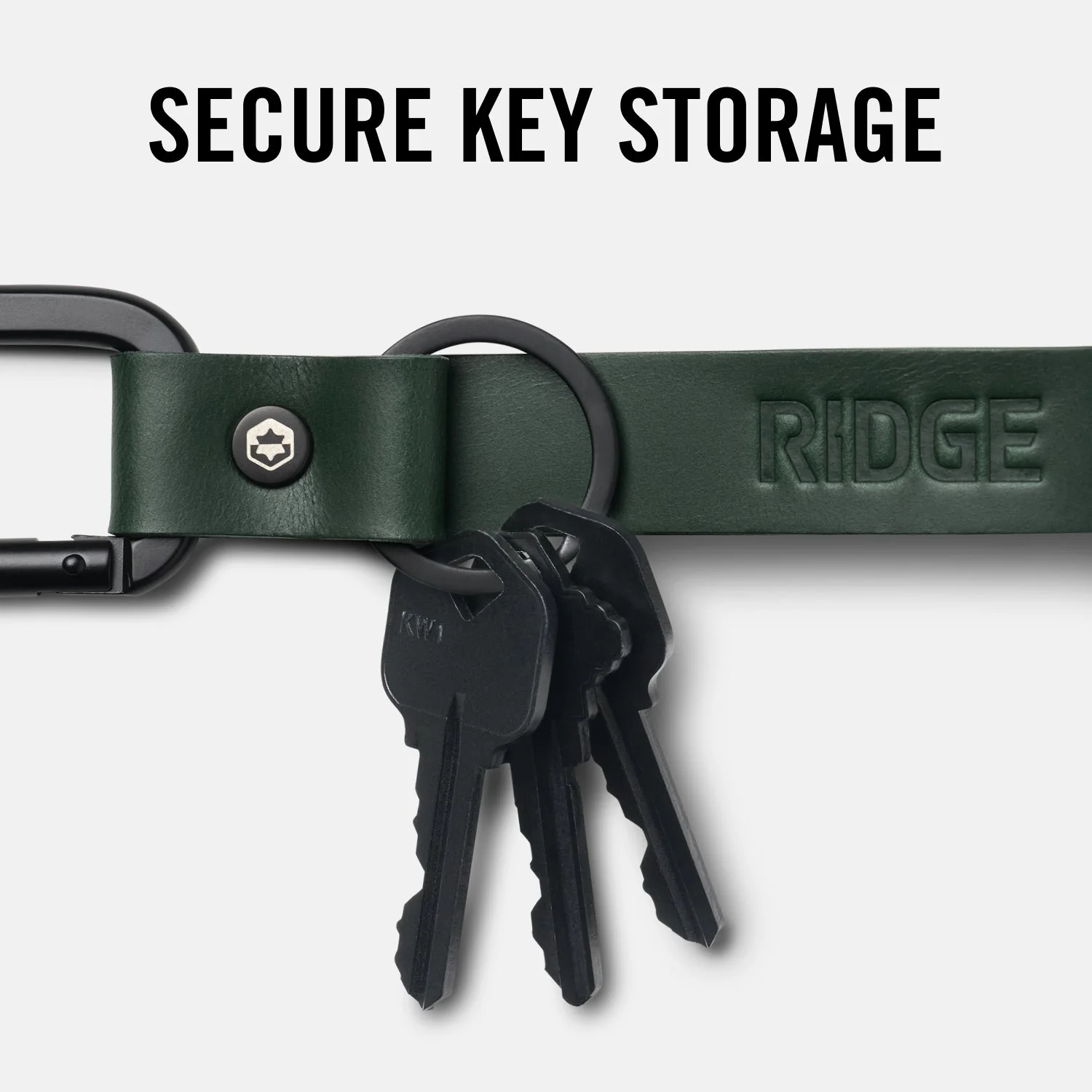 Ridge Keychain - Lilac Leather - Image 6