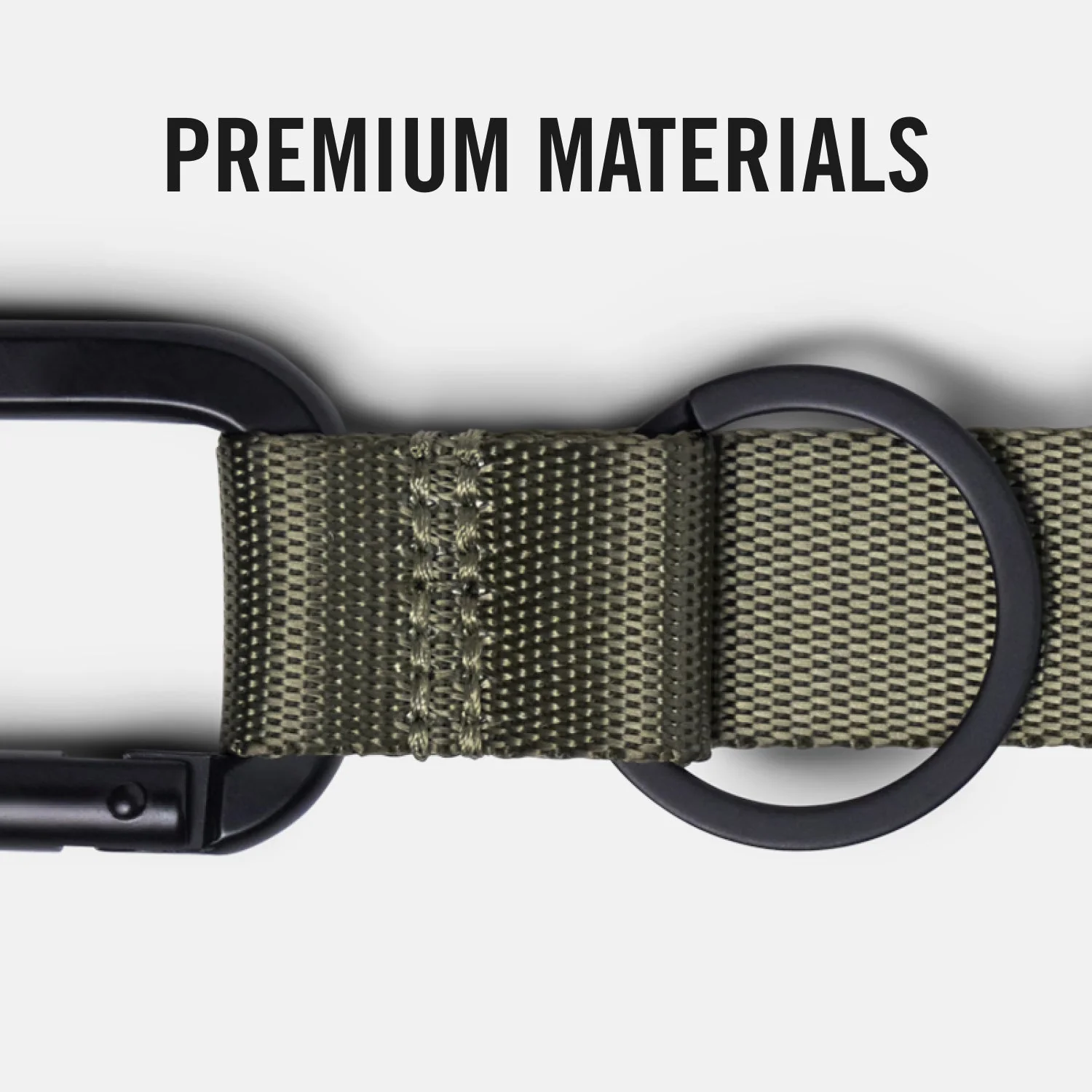 Ridge Keychain - Matte Olive - Image 10