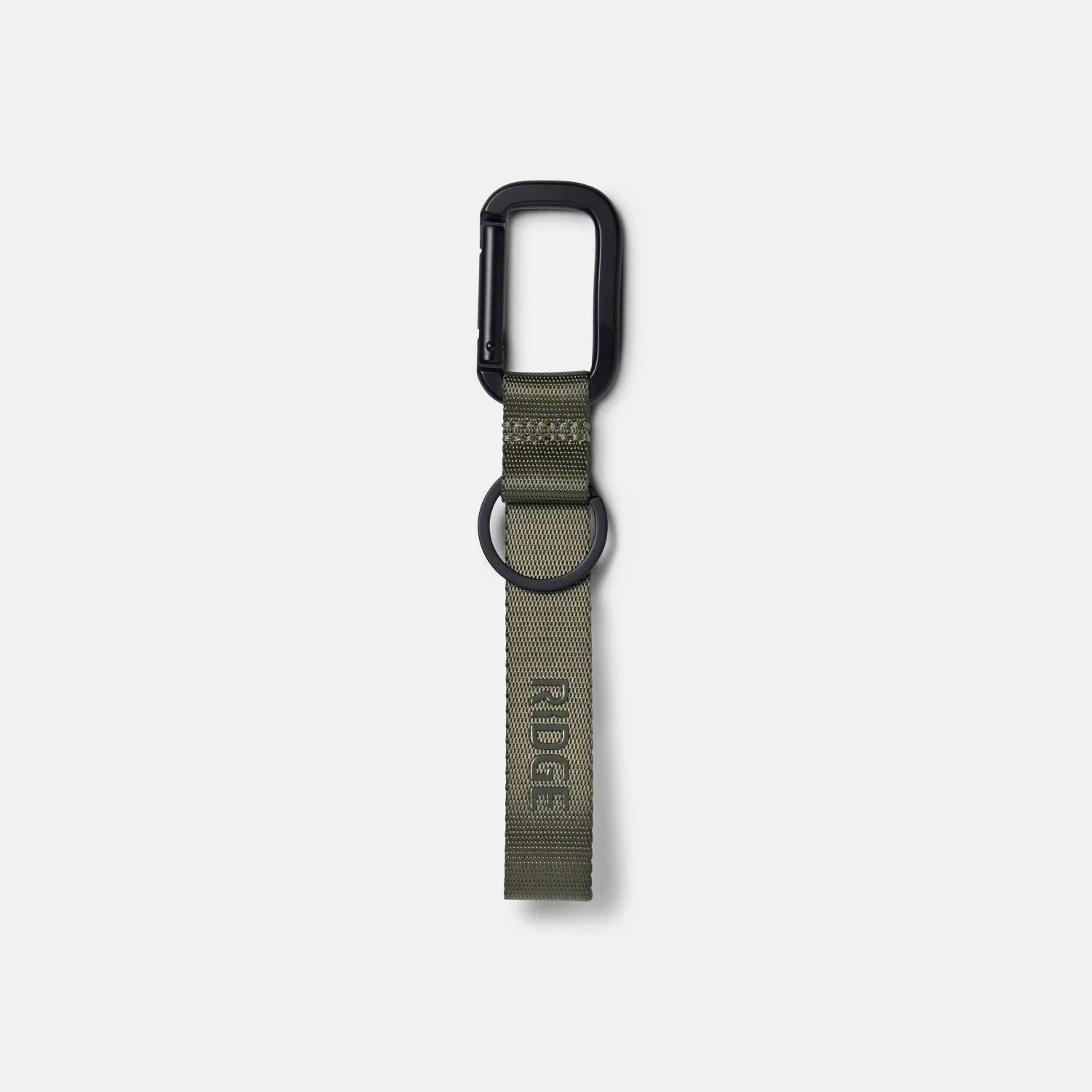 Ridge Keychain - Matte Olive - Image 2