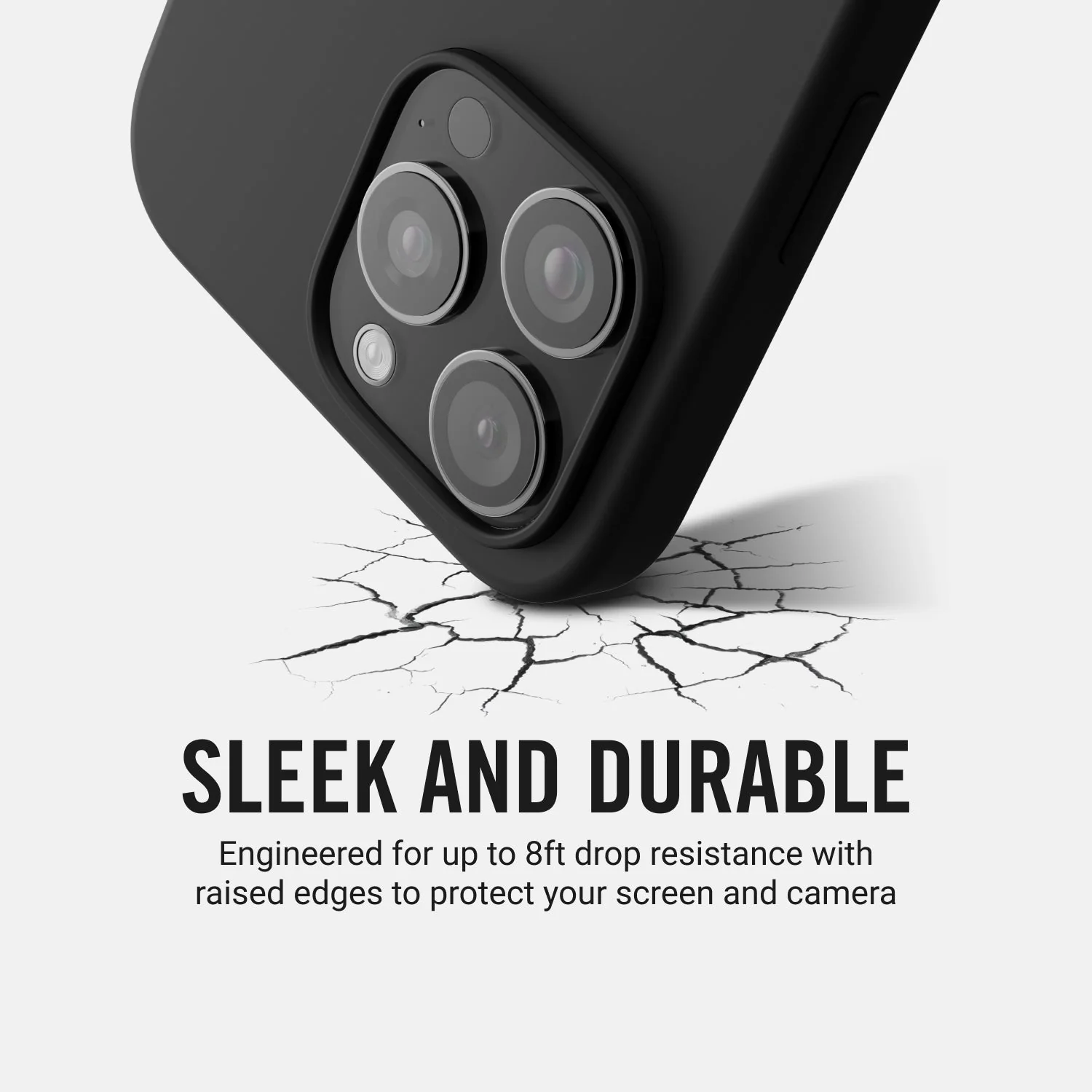 Ridge Phone Case - Matte Black - iPhone 16 - Image 8
