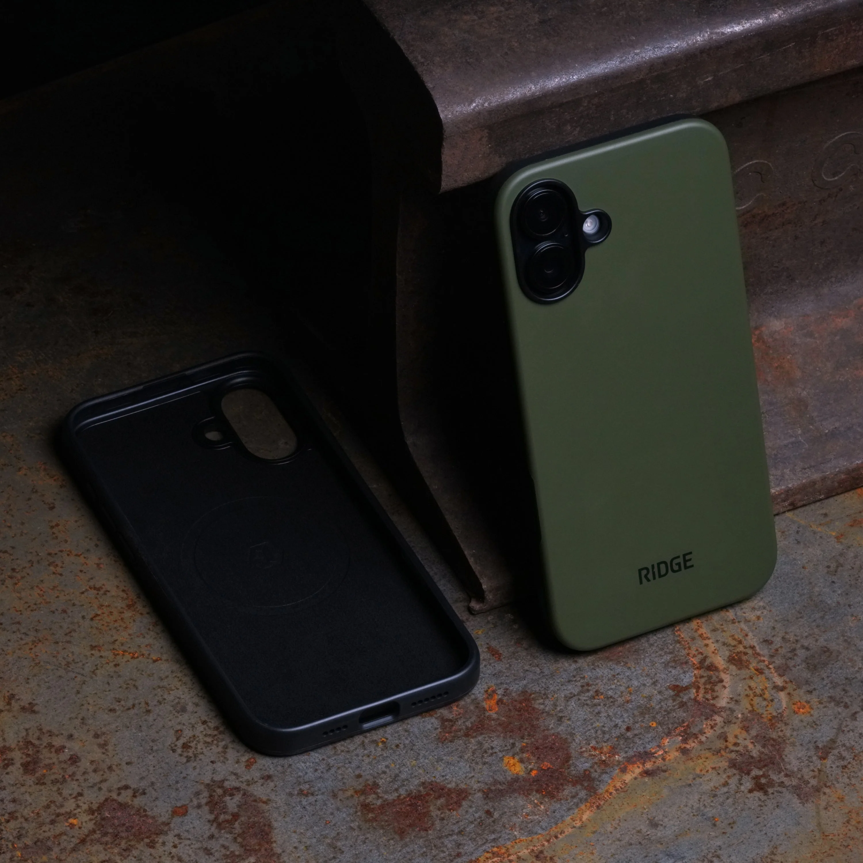 Ridge Phone Case - Matte Olive - iPhone 16 - Image 6
