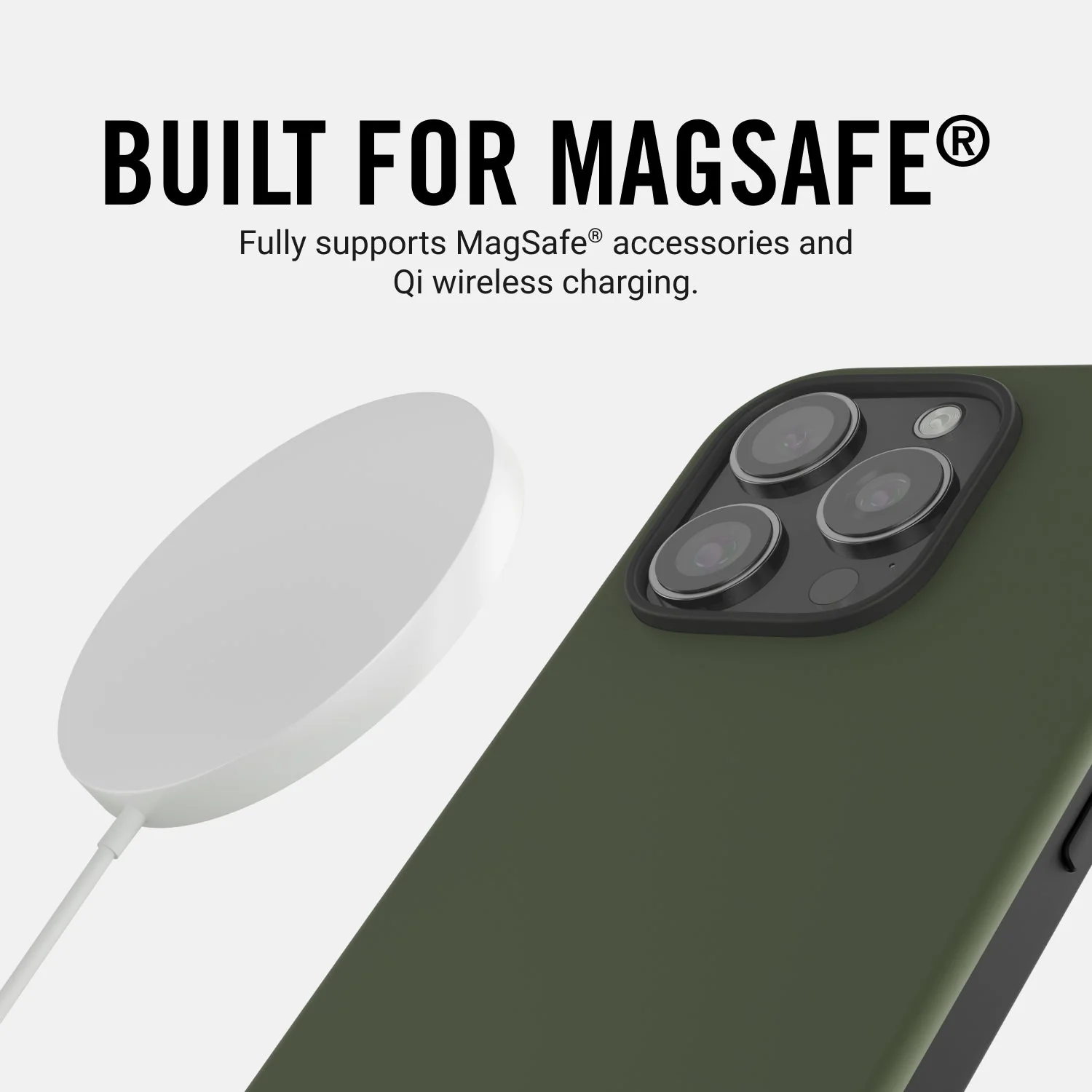 Ridge Phone Case - Matte Olive - iPhone 16 - Image 7
