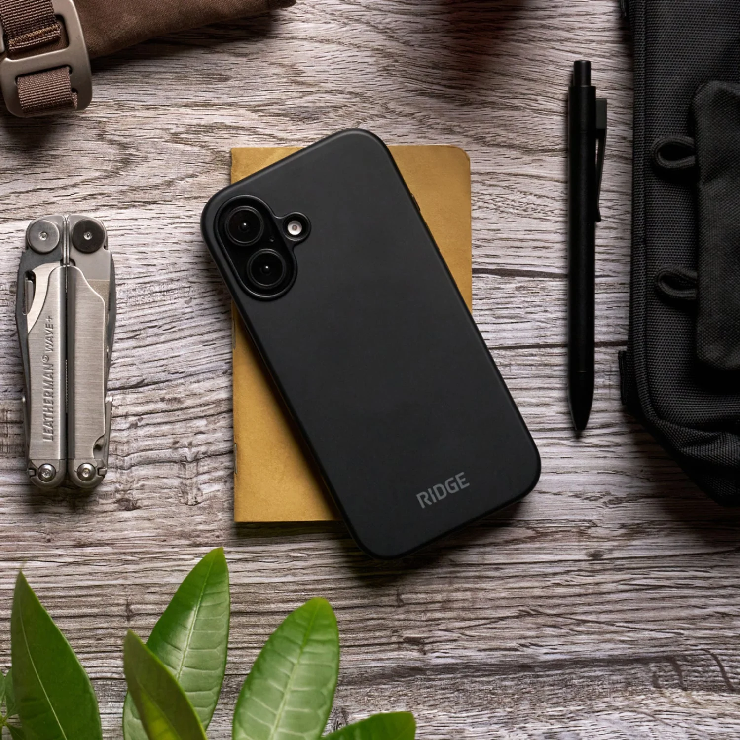 Ridge Phone Case - Matte Black - iPhone 16 Plus - Image 5