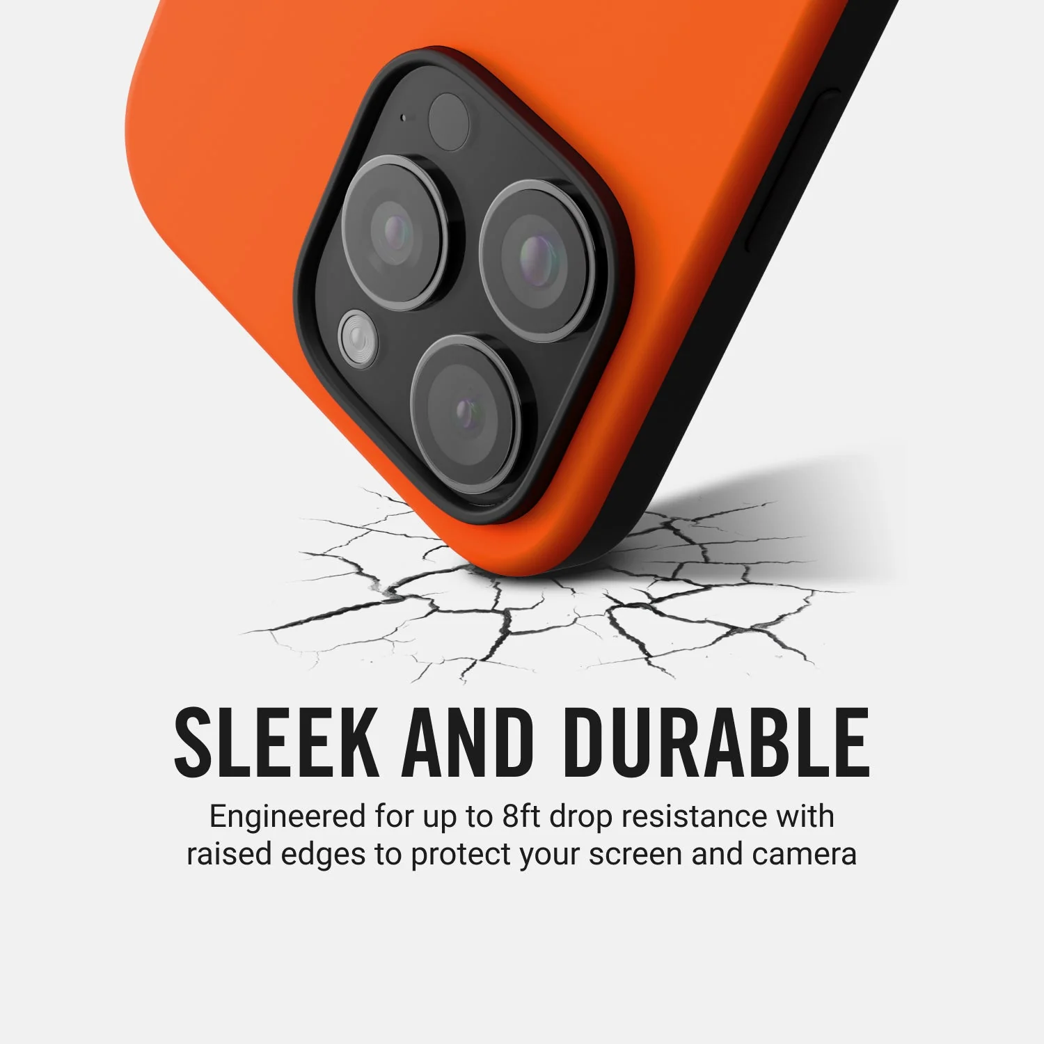 Ridge Phone Case - Basecamp Orange - iPhone 16 Pro - Image 8