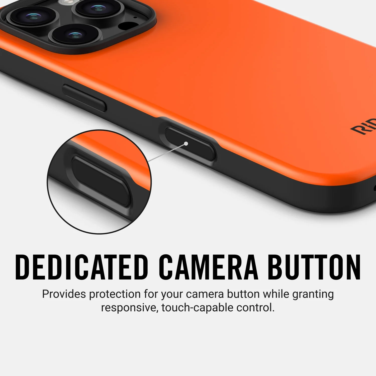 Ridge Phone Case - Basecamp Orange - iPhone 16 Pro Max - Image 11