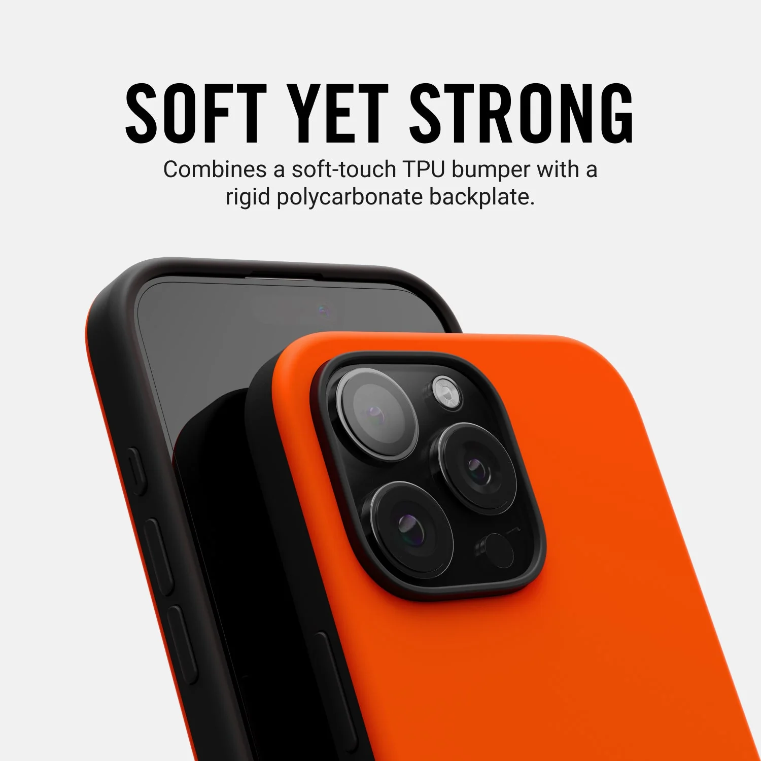Ridge Phone Case - Basecamp Orange - iPhone 16 Pro Max - Image 9