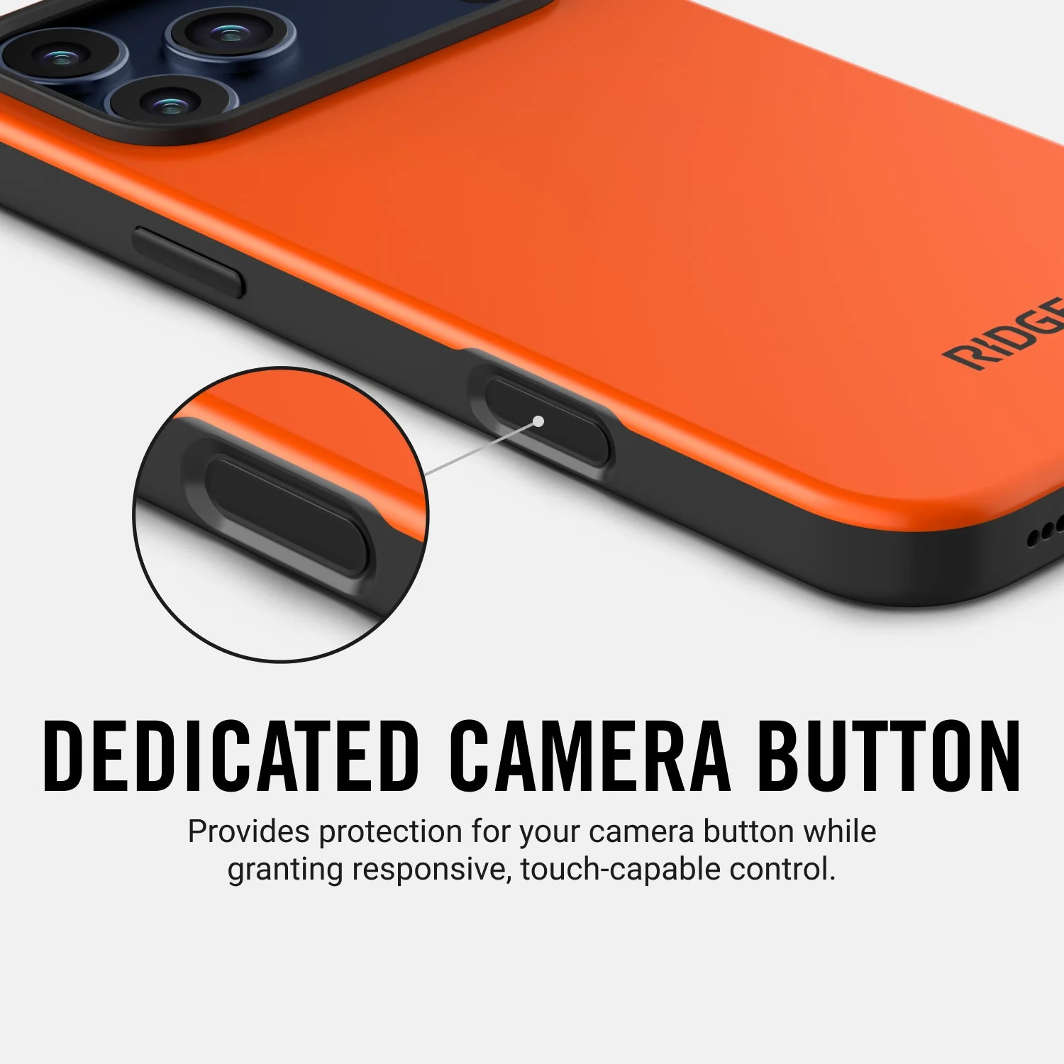 Ridge Phone Case - Basecamp Orange - iPhone 17 Pro - Image 11