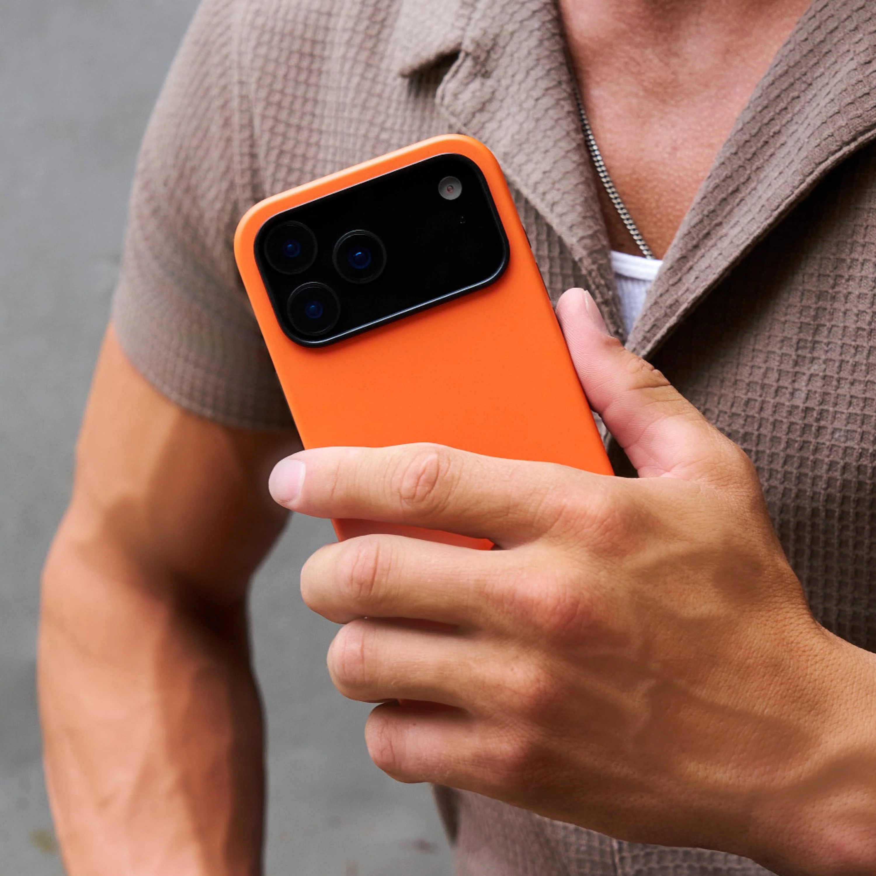 Ridge Phone Case - Basecamp Orange - iPhone 17 Pro - Image 6