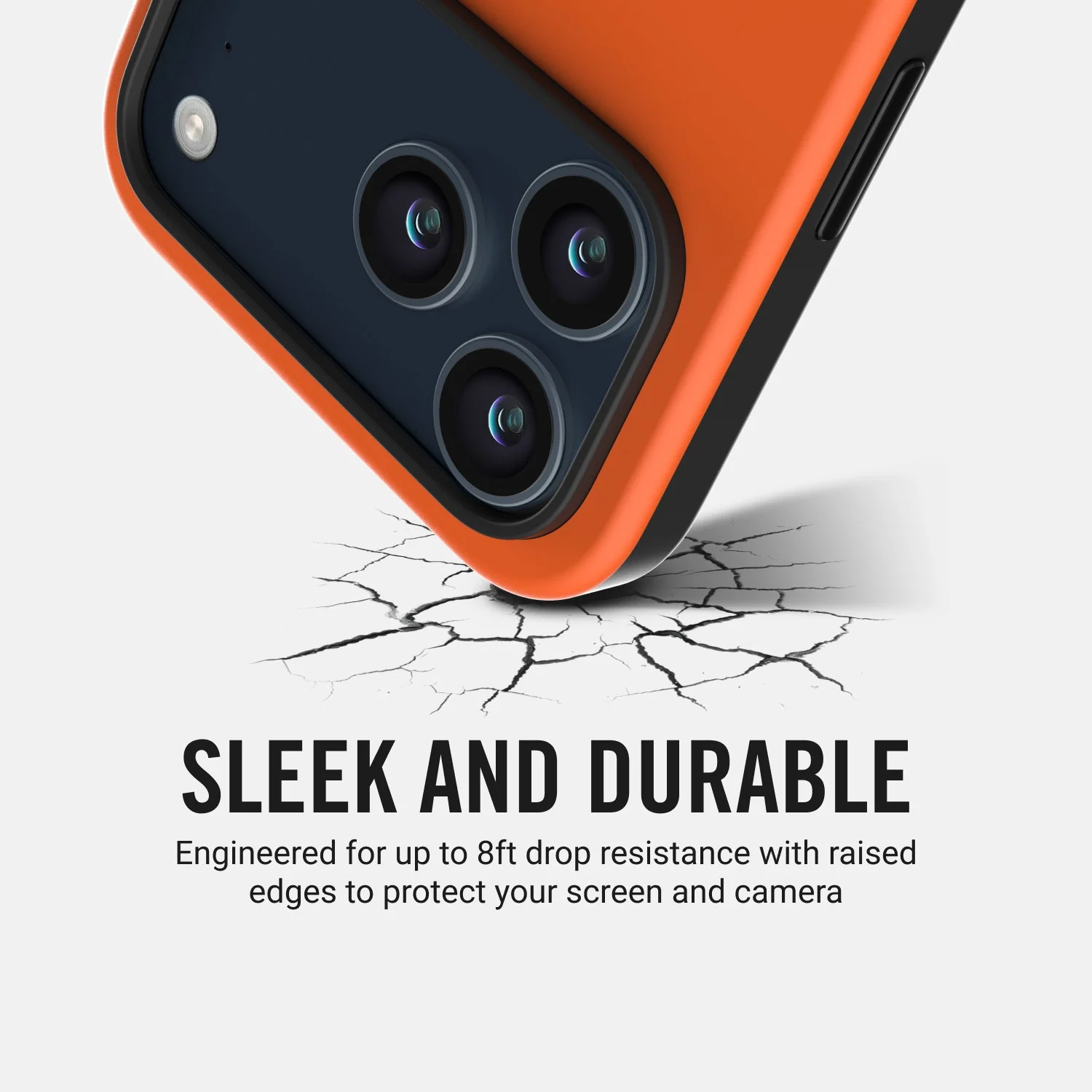 Ridge Phone Case - Basecamp Orange - iPhone 17 Pro Max - Image 8