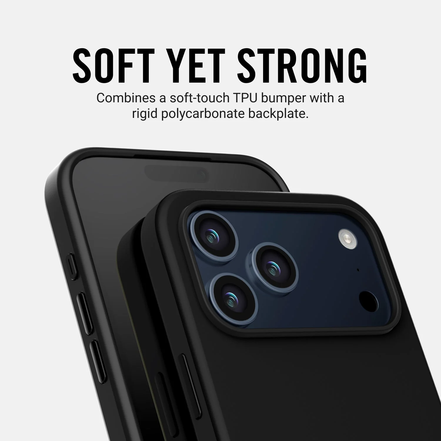 Ridge Phone Case - Matte Black - iPhone 17 Pro Max - Image 9