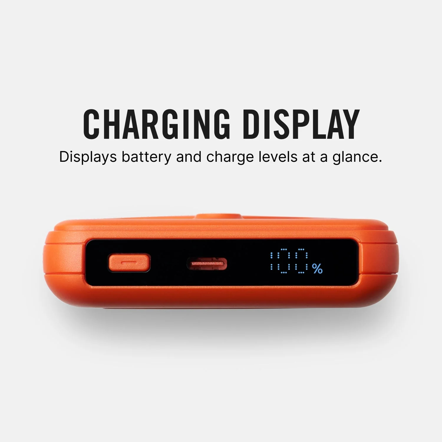 Ridge Power Bank - 10k mAh - Basecamp Orange - Image 12
