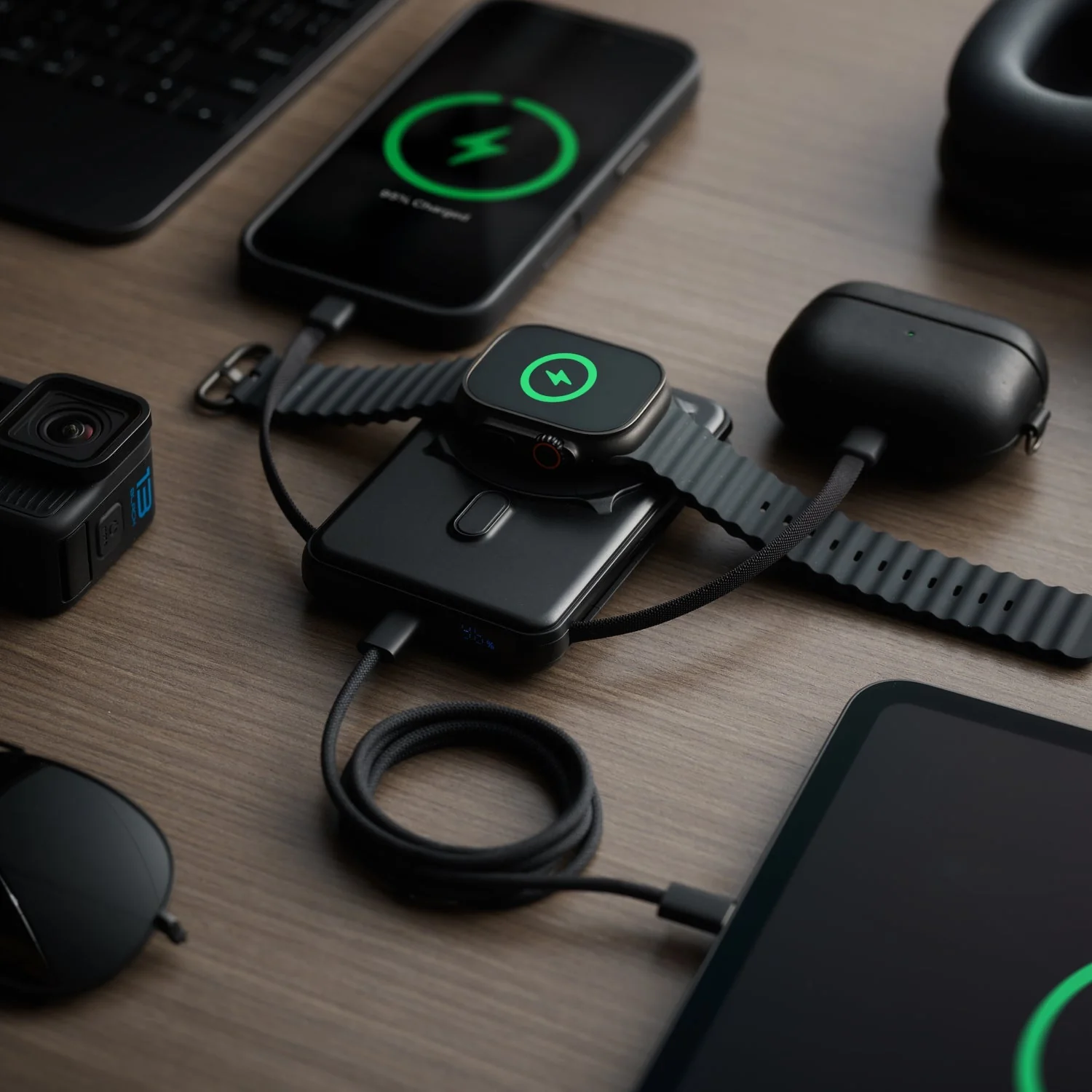 Ridge Power Bank - 10k mAh Bundle - Matte Black - 2-Pack - Image 5