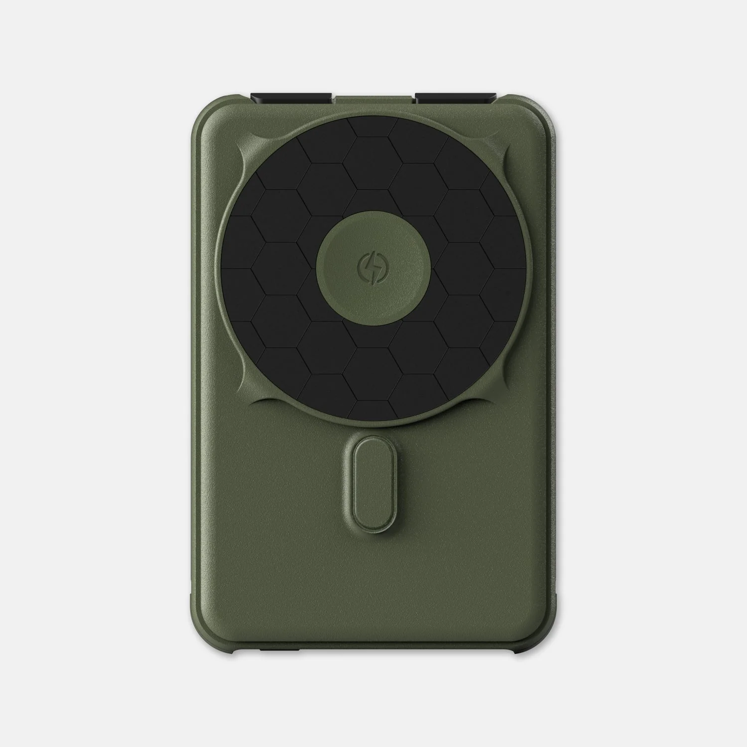Ridge Power Bank - 10k mAh - Matte Olive - Image 2