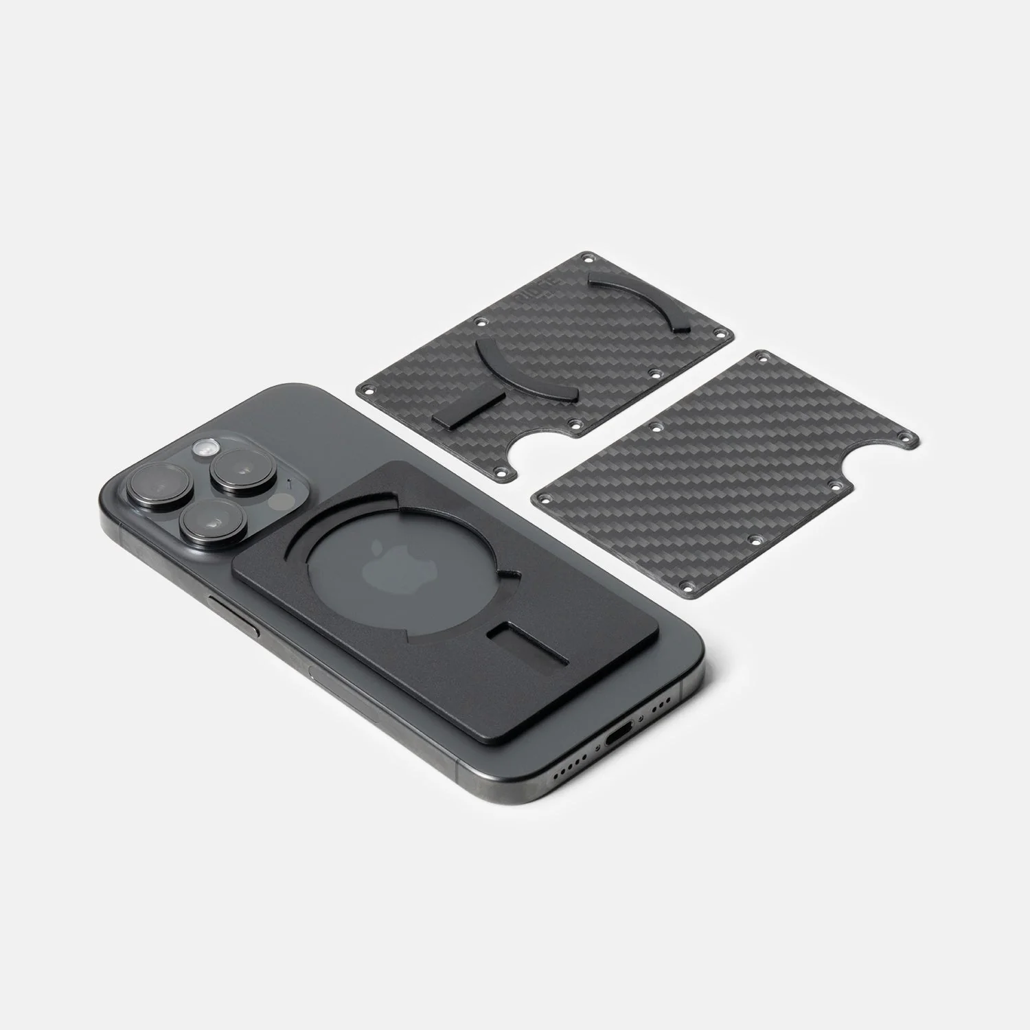 Ridge Plates For MagSafe - Carbon Fiber 3k - Image 2