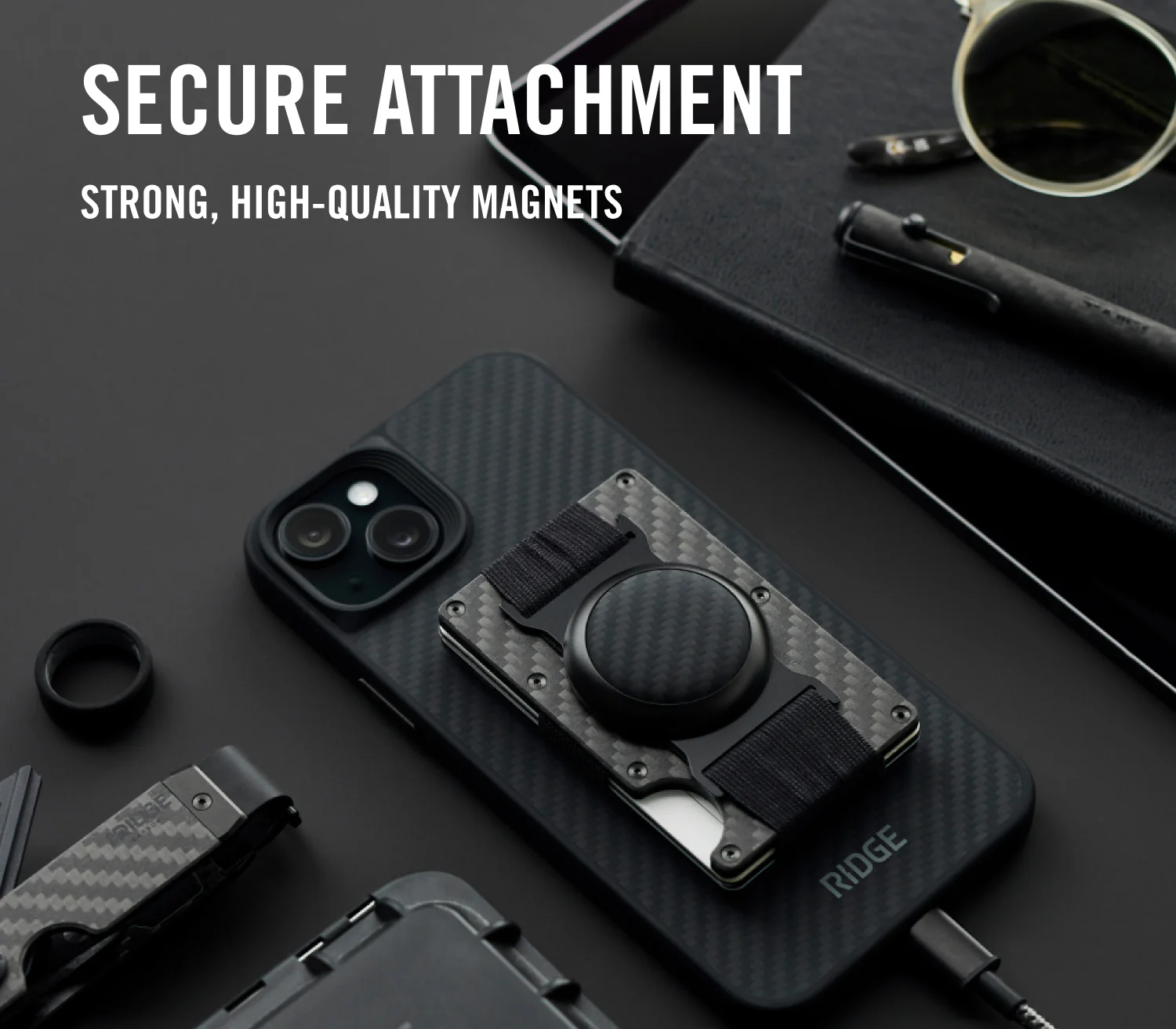 Ridge Wallet For MagSafe - Alpine Navy - Image 10