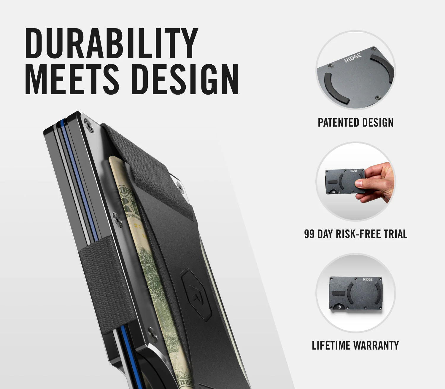 Ridge Wallet for MagSafe - Burnt Titanium - Image 10