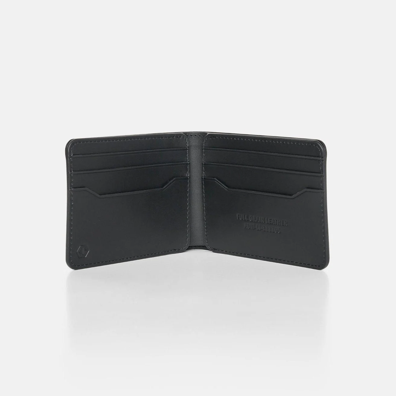 Daily Writer Kit - Billfold - Midnight Black Leather - Image 5