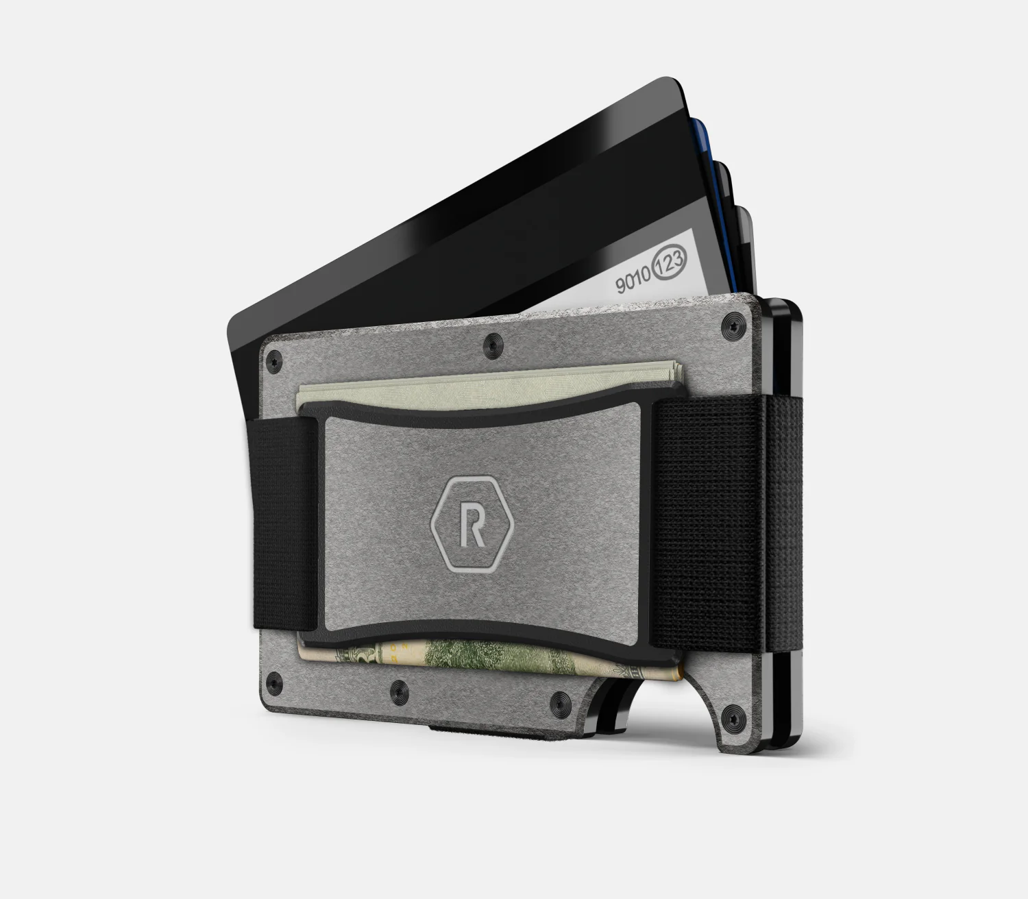 Ridge Wallet - Stonewashed Titanium - Image 3